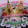 ひな祭りケーキ寿司