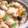 ホタテの炊き込みごはん