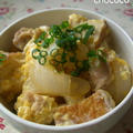 新玉ねぎの卵とじ丼 by chococoさん