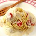 「ツナとトマトの豆乳クリームパスタ」 by かんざきあつこ(a-ko)さん