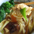 じゃが芋すりおろし、天然の片栗粉に。【カレー南蛮】風味も加わり美味しいの♪早いよ by peguさん