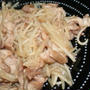 もやしと豚肉のあんかけ炒め