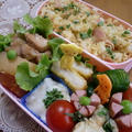 カレーピラフと肉じゃが弁当 by chococoさん