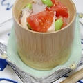 夏向け簡単レシピを画像付きでアップしていきます♪【２】『トマト＆枝豆＆鶏ささみのみぞれ和え』 by Home made kitchenさん