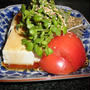 中華風ドレッシングで豆腐とトマトのサラダ
