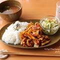 筍と豚肉のXO醤炒めランチ by さとえりさん
