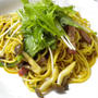 ほうれん草とベーコンの和風パスタ