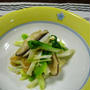 山菜うるいを使って和えもの