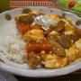 和風麻婆豆腐風・あんかけ豚汁飯 !!