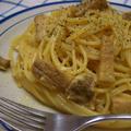 チャーシューのカルボナーラ・ちょっと中華味♪ by マムチさん