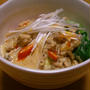 豆乳坦々豆腐丼