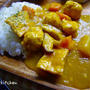 鶏団子と厚揚げの和風カレー