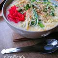 豚骨ラーメン風☆ニラ玉ソーメン by さとえりさん