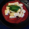 豆腐でヘルシーもっちもっちニョッキ　「豆腐ニョッキの冷製トマトソース」 by 酔いどれんぬさん