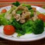 豚バラ肉とレタスの炒め物