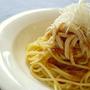 鶏ささみと梅ソースの冷製ノンオイルパスタ