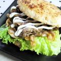 余ったご飯の救済に☆焼肉ライスバーガー by mayさん