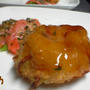 豆腐と根菜の揚げ物・みたらしポン酢！