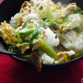 がっつり！あなごの卵とじ丼 by Amaneさん