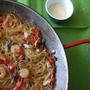 パスタのパエリア