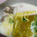 市販品で！ささ身ときのこの塩ミルクラーメン by Amaneさん