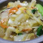 残り物野菜で♪中華風あんかけうどん