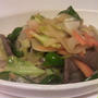 野菜たっぷり柿ラーメン風