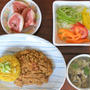 旬の梨を使って煮込んだ「ドライカレー」
