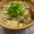 かき玉きのこ豆腐 by chococoさん