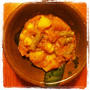 野菜とひよこ豆のさっぱりインドカレー