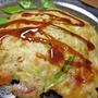 モッツァレラレシピコンテスト　ふわわぁトロ〜　の、チーズ豆腐でお好み焼き♪