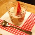 とろ〜り❤豆乳いちごミルクプリン by lakichiさん