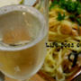 鶏肉としめじの和風パスタ。oO