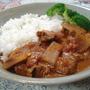 牛肉と大根のトマト味噌カレー