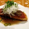和風サーモンステーキ、オニオンソース。 by きー。さん