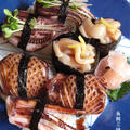 えんぺらにゲソ。ふっふっふ♪烏賊1つで【烏賊三昧】3つ味。握っちゃって〜♪レシピupしました by peguさん