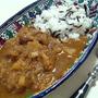 「カレー」豚ナンコツとパイナップルのカレー