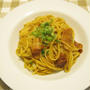 ガスパチョ風？粉こんトマトソースのパスタ