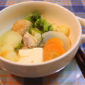 和風トマト鍋と鯨の缶詰丼 by Yuko-Worksさん