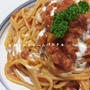 トマトクリームパスタ。