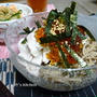 冷しゃぶ蕎麦　めんつゆゼリー添え