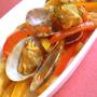 魚介のサフランスープ蒸し