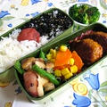 うずら卵のミニバーグ弁当 by Home made kitchenさん