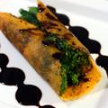 フライパンで簡単！「カリッカリ♪菜の花のチーズ巻き＊バルサミコ味」 by かんざきあつこ(a-ko)さん