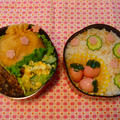 女子高生のお弁当　かわいい系？ by りえこっちさん