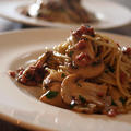 Spaghetti con Salame e Champignon by Higucciniさん