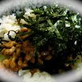 サラサラネバネバ海と畑の栄養丼 by サリアさん
