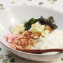 栄養満点☆5色納豆どん