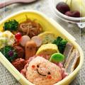 ピックを使ったリンゴちゃん＆サクランボちゃん弁当♪ by トイロさん