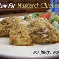 ヘルシーなチキンもマスタードとチーズでパンチを効かせて満足度UP　Low Fat Mustard Chicken　 by Jackieさん